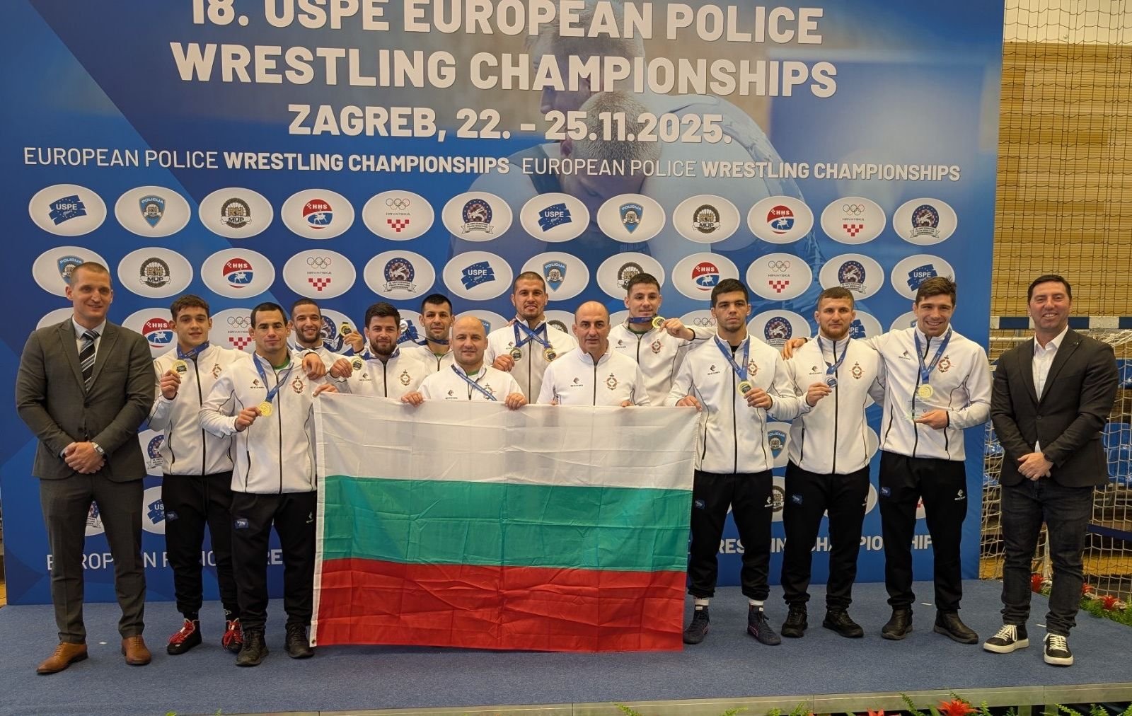Европейско първенство за полицаи в Загреб (Хърватия) под егидата на Европейския полицейски спортен съюз (USPE) 2025 г.