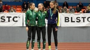 Сестрите Алис и Зара Илиеви от СКЛА Берое спечелиха две титли, сребро и бронз на 1500 и 3 000 м.