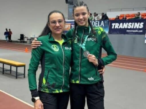 ЯНИЦА ЖЕЛЯЗКОВА ОТ БЕРОЕ СПЕЧЕЛИ СРЕБРО НА ПЪРВЕНСТВОТО ПО ЛЕКА АТЛЕТИКА