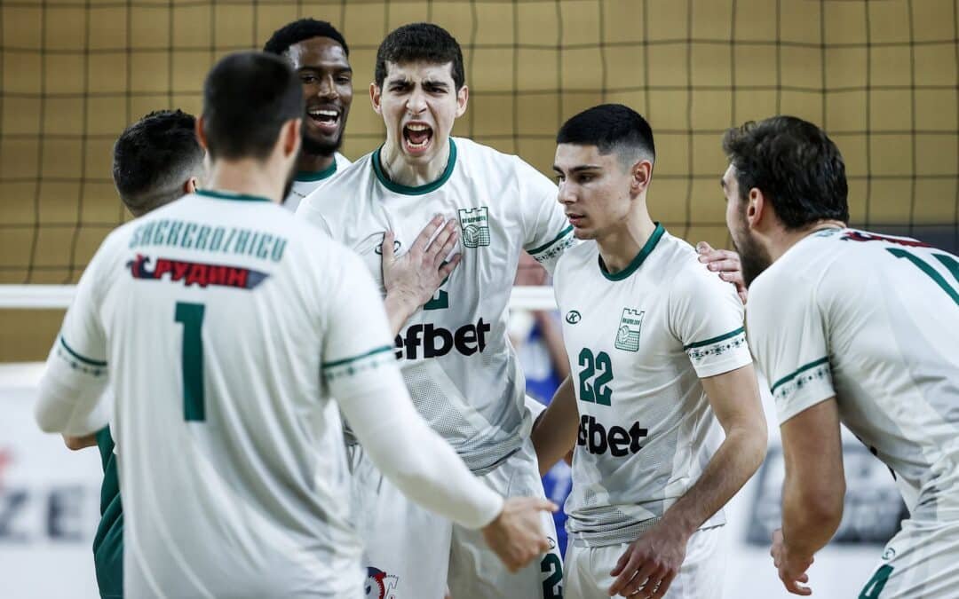 ЗАГУБА ЗА ВОЛЕЙБОЛНИТЕ ЗЕЛЕНО-БЕЛИ