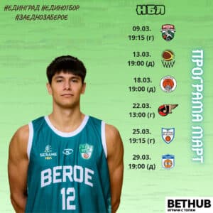 Започва третото завъртане в Националната баскетболна лига при мъжете