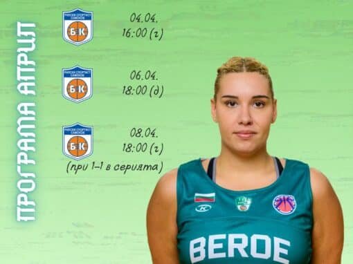 БАСКЕТБОЛНИТЕ ДАМИ ВЕЧЕ СА В ПЛЕЙОФИТЕ