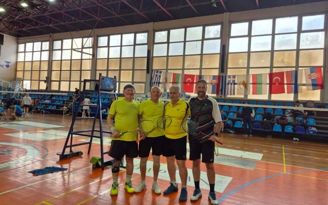 БАШ МАЙСТОР НА БАДМИНТОНА С ДВА МЕДАЛА ОТ МЕЖДУНАРОДНАТА СЦЕНА