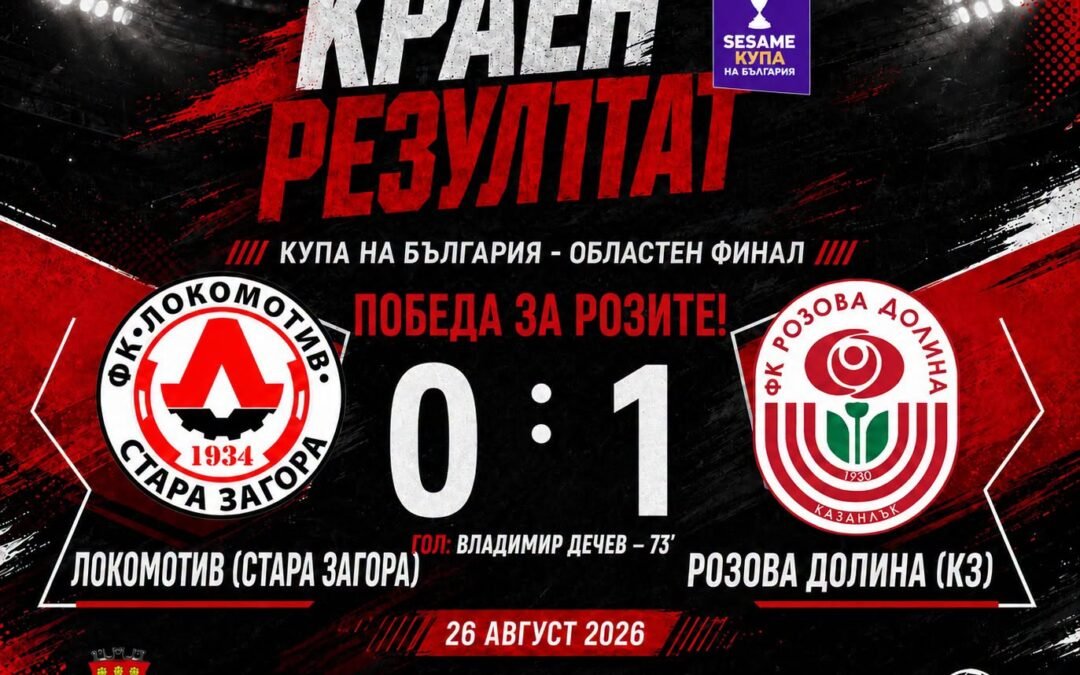 ЧЕРВЕНО-ЧЕРНИТЕ ОТПАДАТ ОТ ТУРНИРА ЗА КУПАТА НА СТРАНАТА